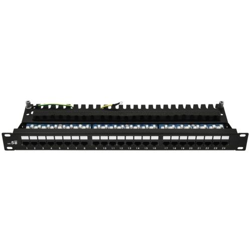 240 portos CAT5E patch panel , felső bekötés